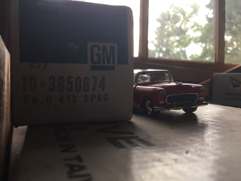 Illustration for article titled Murica Monday M2 Photodump: 1955 Chevrolet Bel Air in the garage and LaLD Storybook